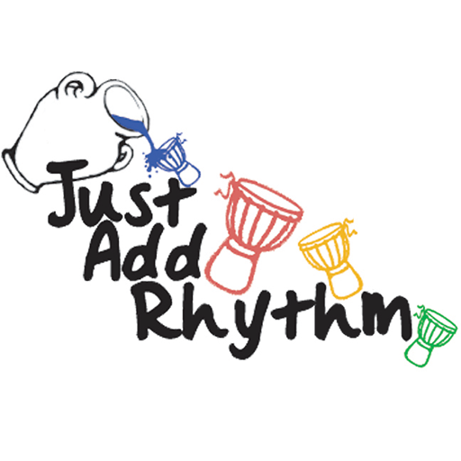 Just Add Rhythm Logo - Drum Circles & Memorable Rhythm Experience for all ages